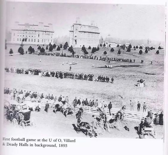 UO, first football game 1893, UO Special Collections